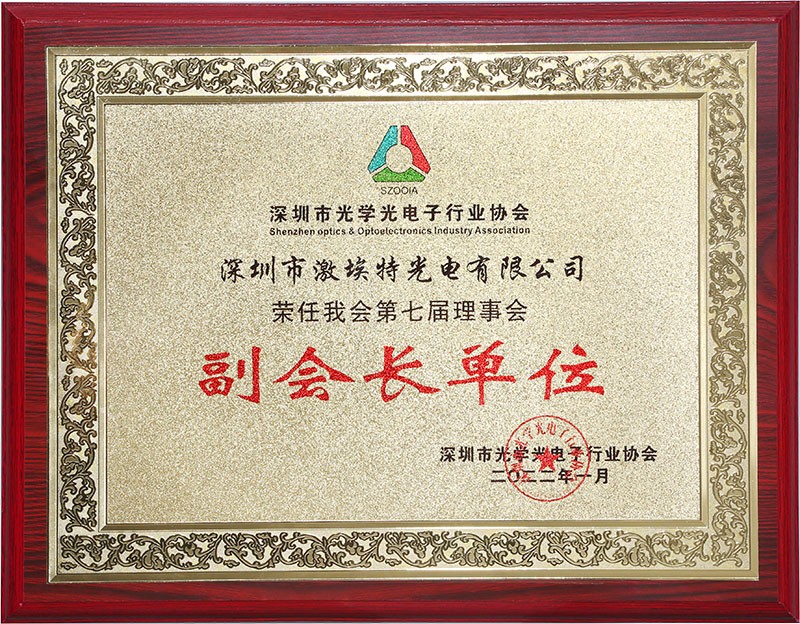 丽江光学光电子行业协会副会长单元