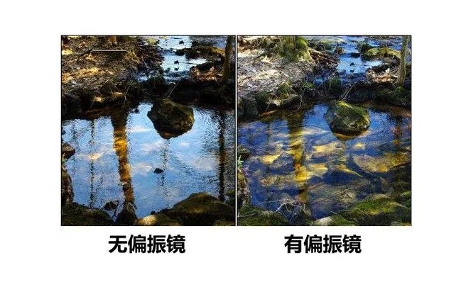 偏振片成效对比