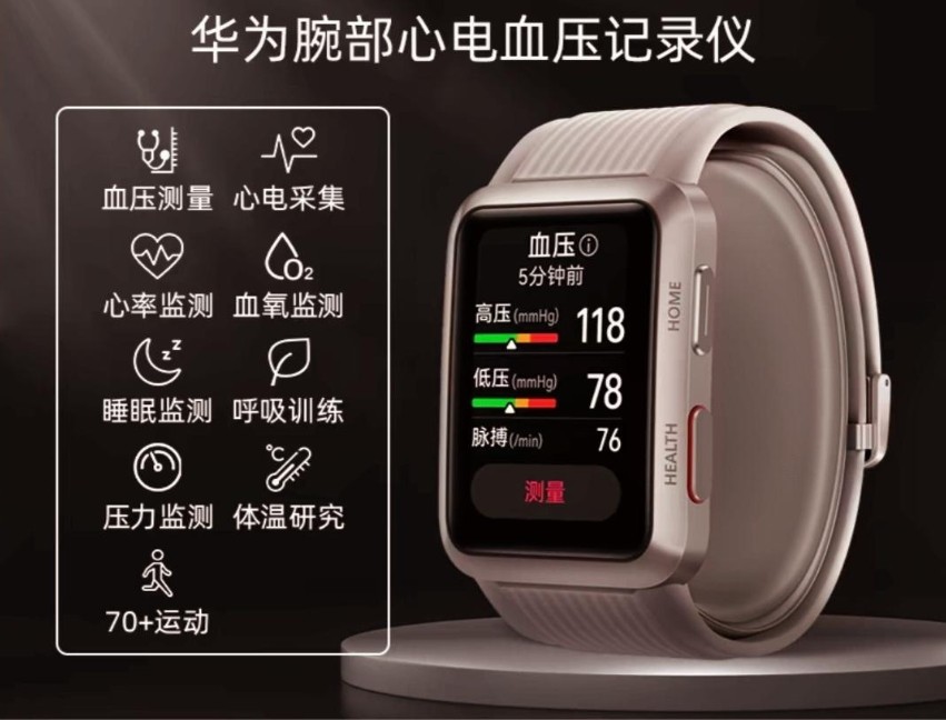 滤光片 华为腕部心电血压纪录仪